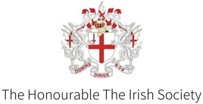 the honourable the Irish society logo