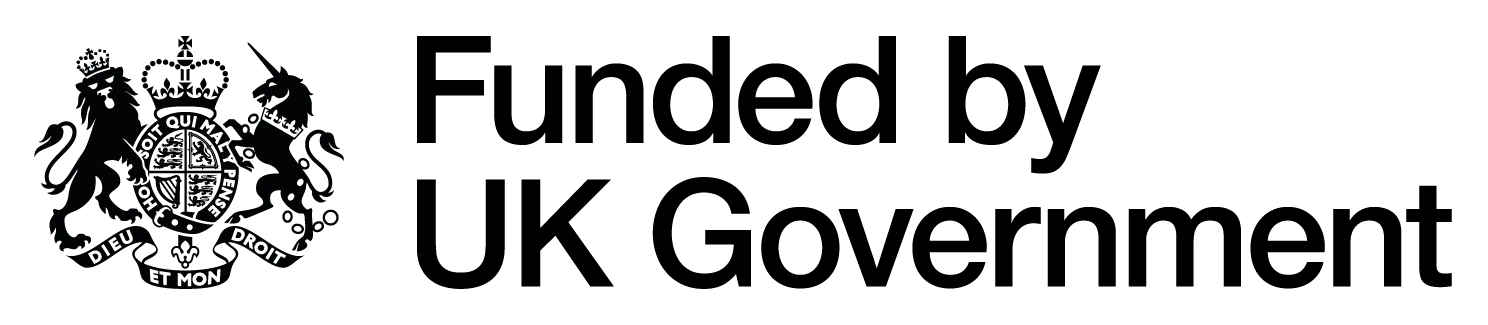 Funded by the UK Government Logo COF