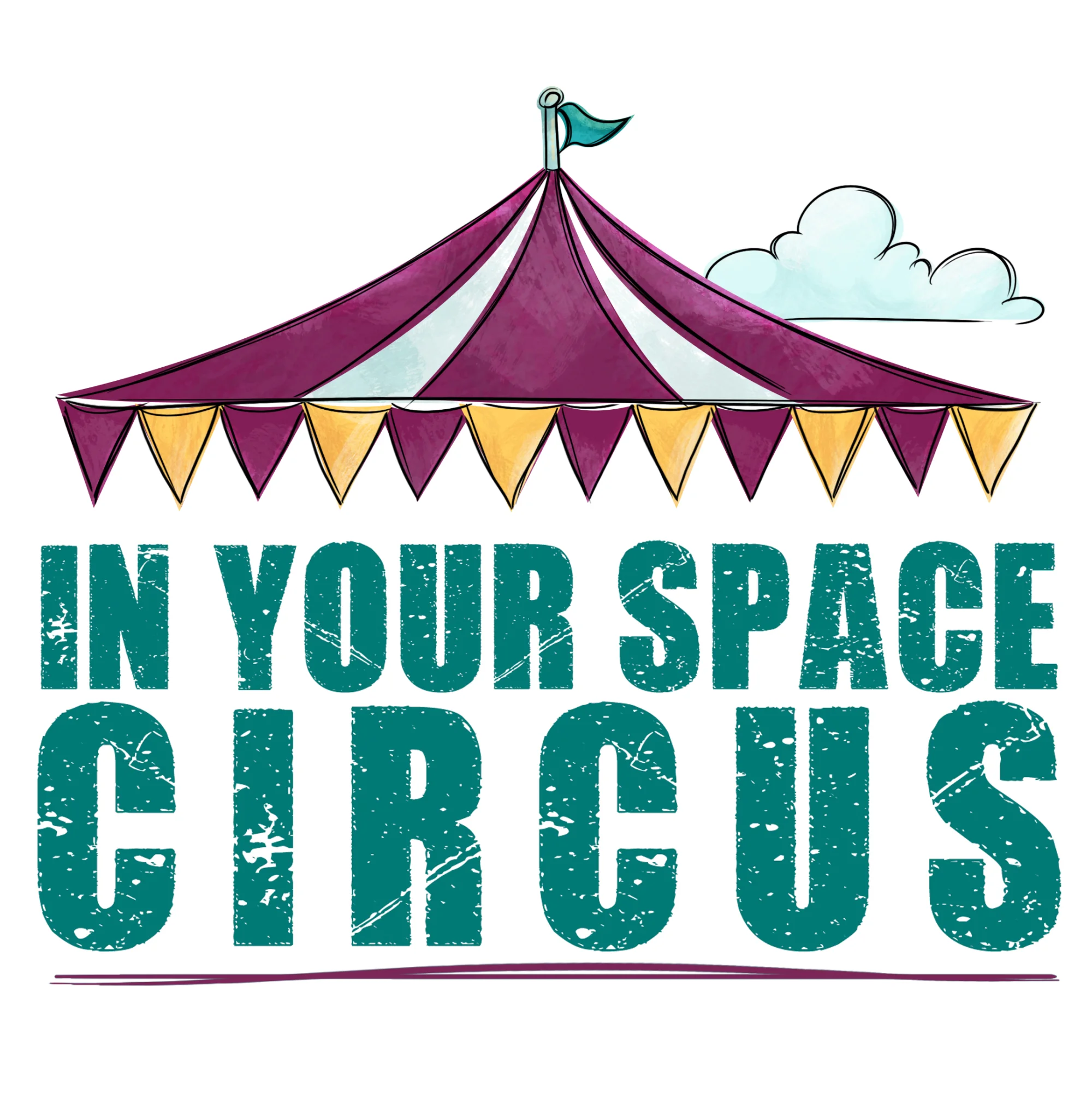 In Your Space Circus Logo